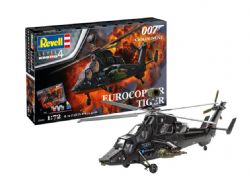 MODÈLE À COLLER - 1995 COFFRET CADEAU JAMES BOND « EUROCOPTER TIGER » 1/72 NIVEAU 4